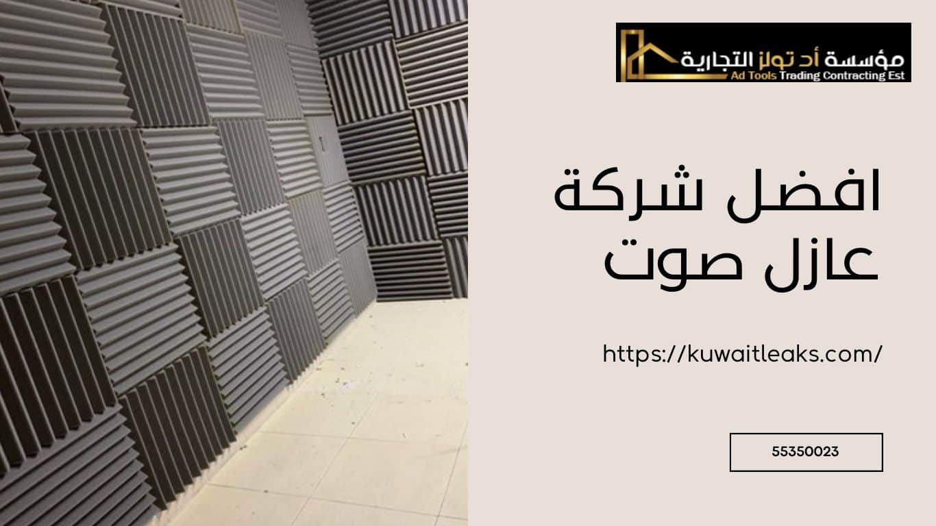 Read more about the article افضل شركة عازل صوت متكاملة 100%